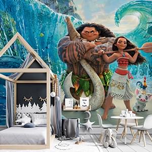 Kids Room Wallpaper Decor - Disney Princess