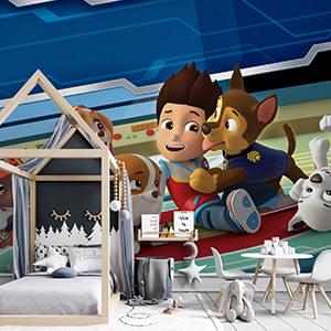 Kids Room Wallpaper Decor - Patrol